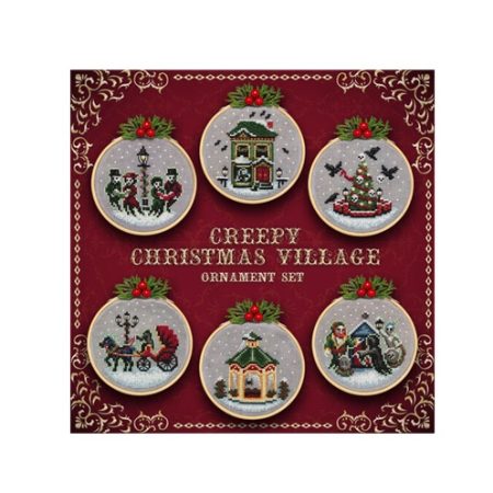 Creepy Christmas Village