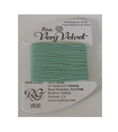 Petite Very Velvet V636 - Light Sea Green