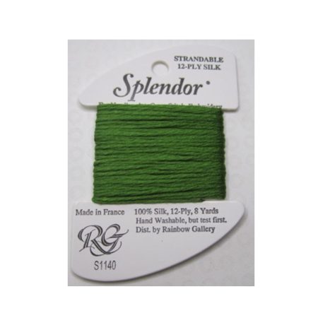 Splendor Silk - S1140 Dark Apple Green